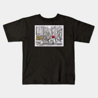 East 42nd St walk Kids T-Shirt